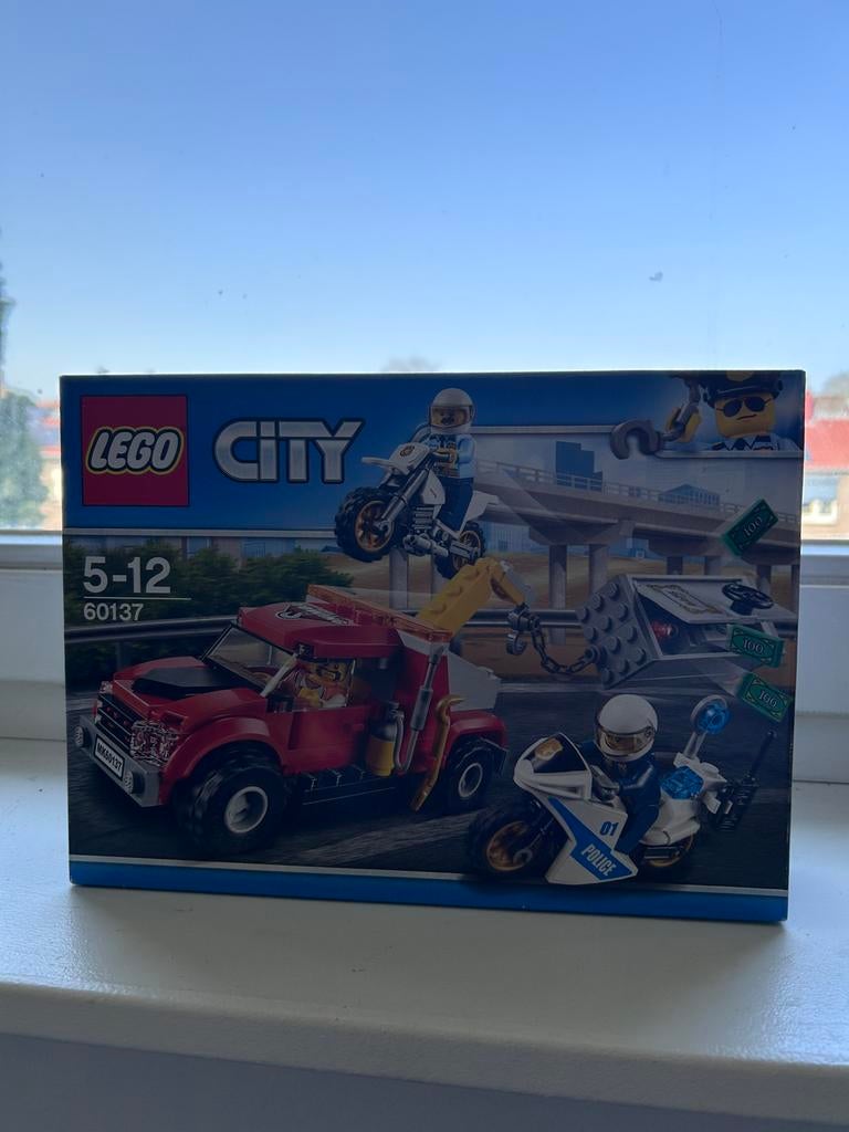 LEGO City 60137 Sleepwagen Achtervolging, Ophalen, Nieuw, Complete set, Lego
