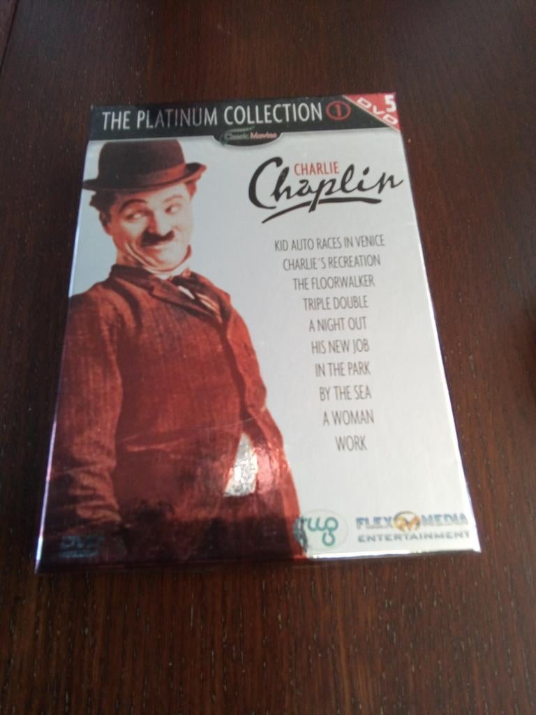 Charlie Chaplin, Alle leeftijden, Ophalen of Verzenden, Zo goed als nieuw, Boxset