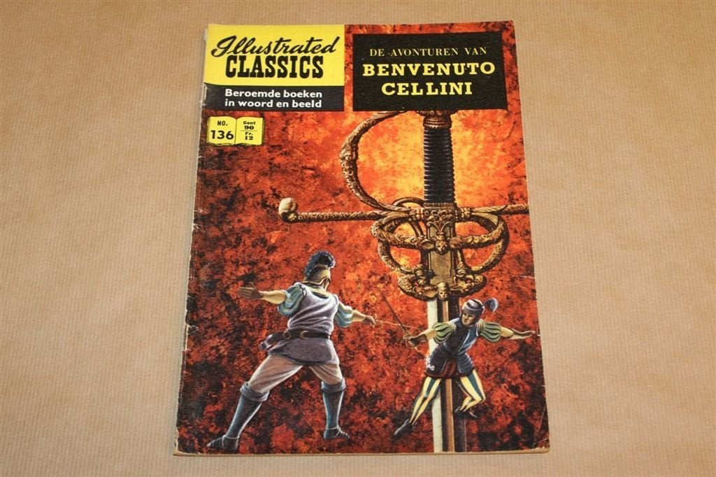 De avonturen van Benvenuto Cellini - Illustrated Classics, Boeken, Stripboeken, Eén stripboek, Ophalen of Verzenden, Zo goed als nieuw