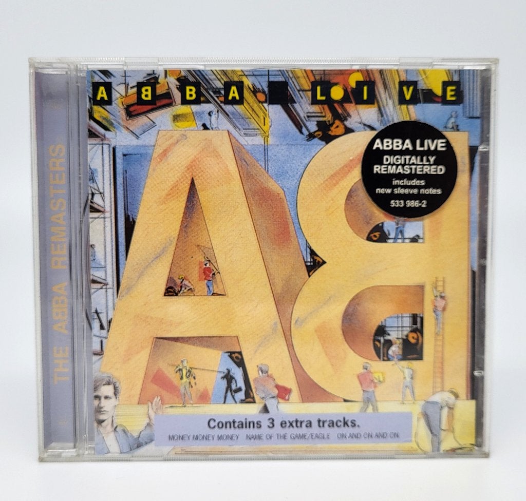 ABBA - LIVE - CD, Ophalen of Verzenden, Gebruikt, Pop