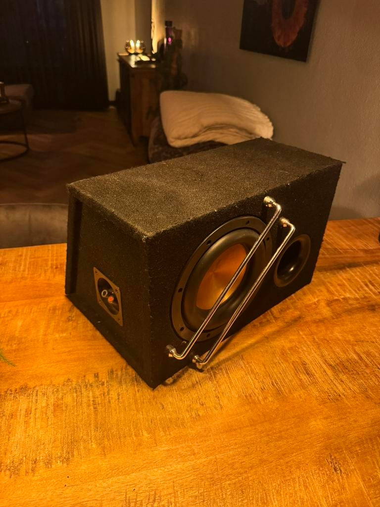 Subwoofer auto, Ophalen of Verzenden, Zo goed als nieuw