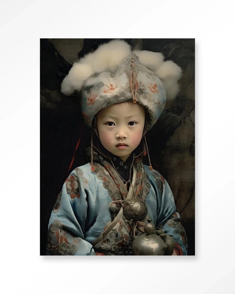 Wanddeco Traditional Child -2, Ophalen, 110 cm, Meerkleurig, Nieuw