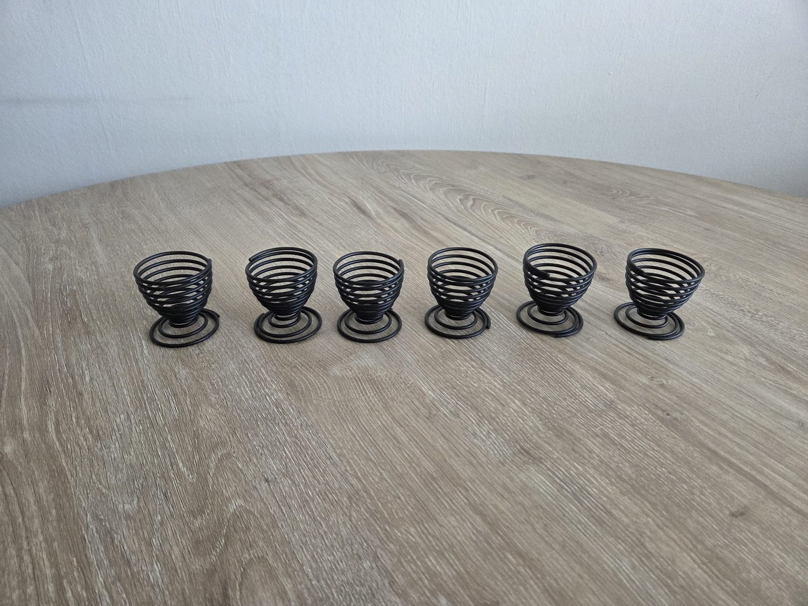 Te koop point-virgule eierdopjes, van de bijenkorf 6 stuks, Ophalen of Verzenden, Zo goed als nieuw