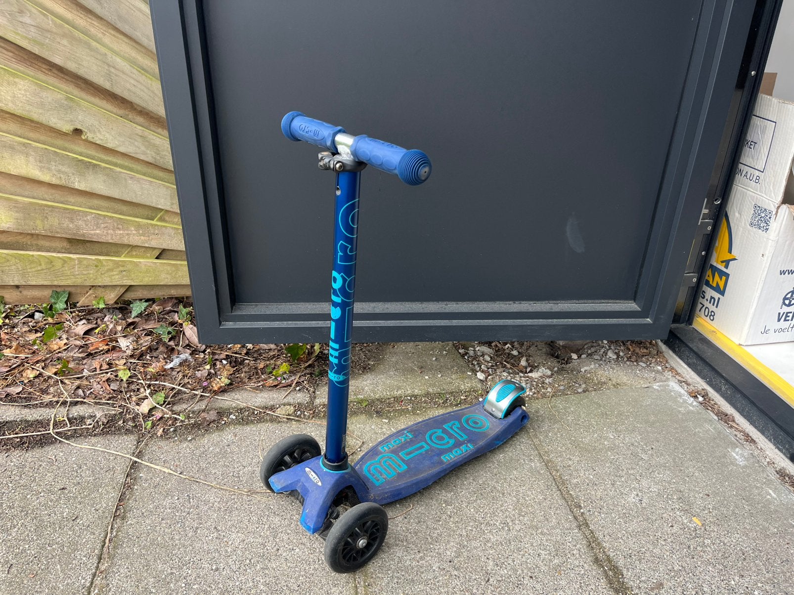 Micro maxi step blauw 5-12 jaar, Fietsen en Brommers, Steps, Ophalen, Gebruikt, Gewone step