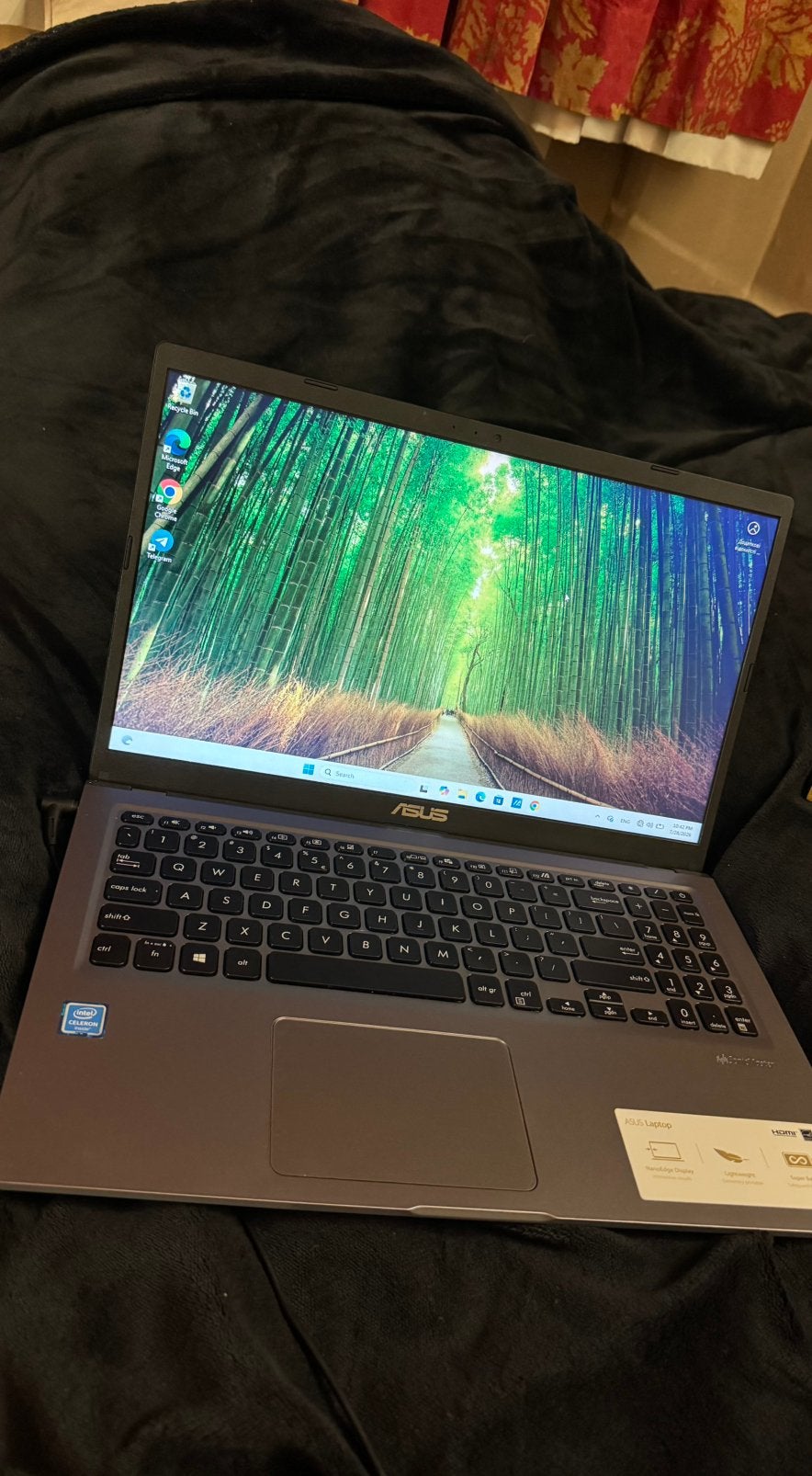 ASUS X515MA  Intel Celeron, 4GB RAM, 119GB SSD – Goede staat, Computers en Software, Gebruikt, 2 tot 3 Ghz, Ophalen of Verzenden
