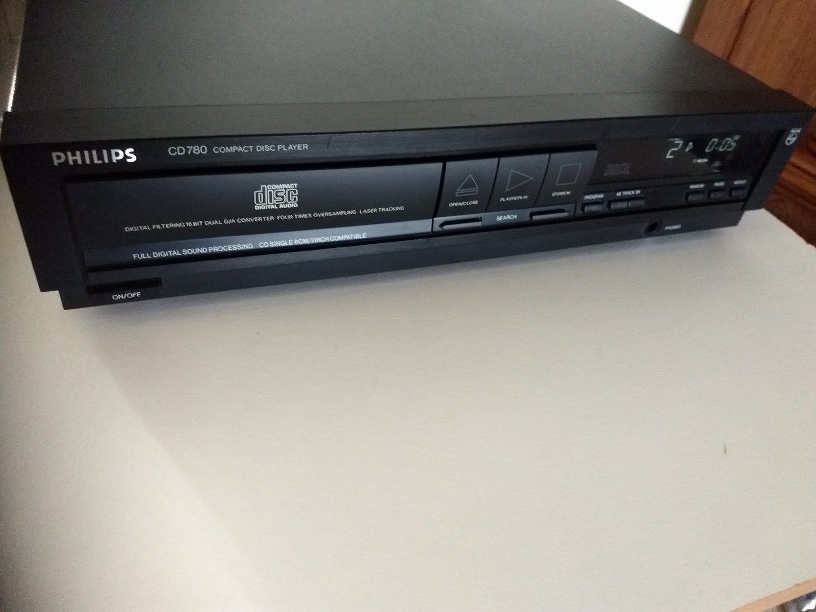 goede Philips Cd speler CD780, Ophalen, Zo goed als nieuw, Philips