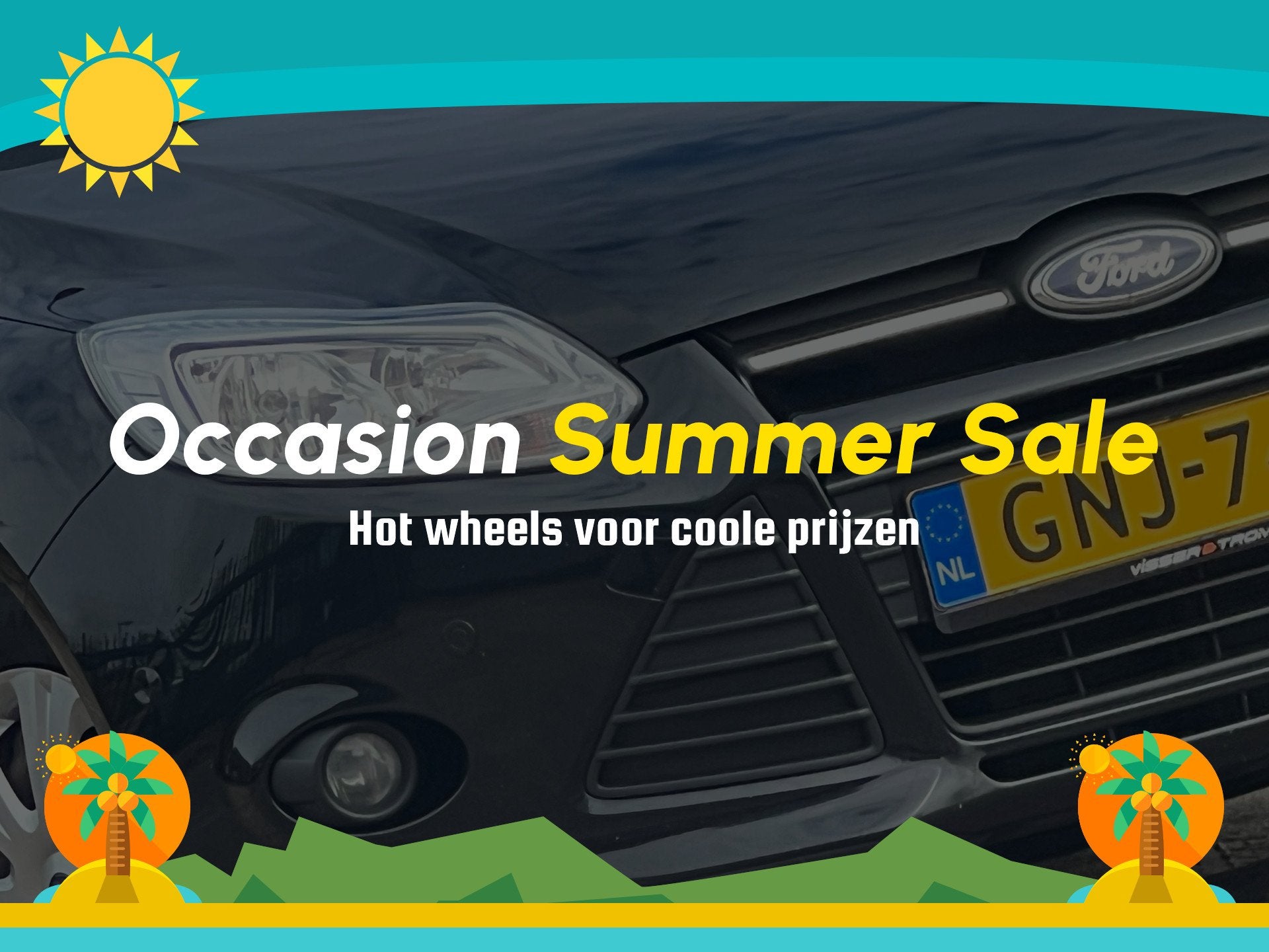 Ford Focus Wagon 1.0 EcoBoost Trend Edition Business - Panth, Auto's, Euro 5, Gebruikt, Zwart, Zwart