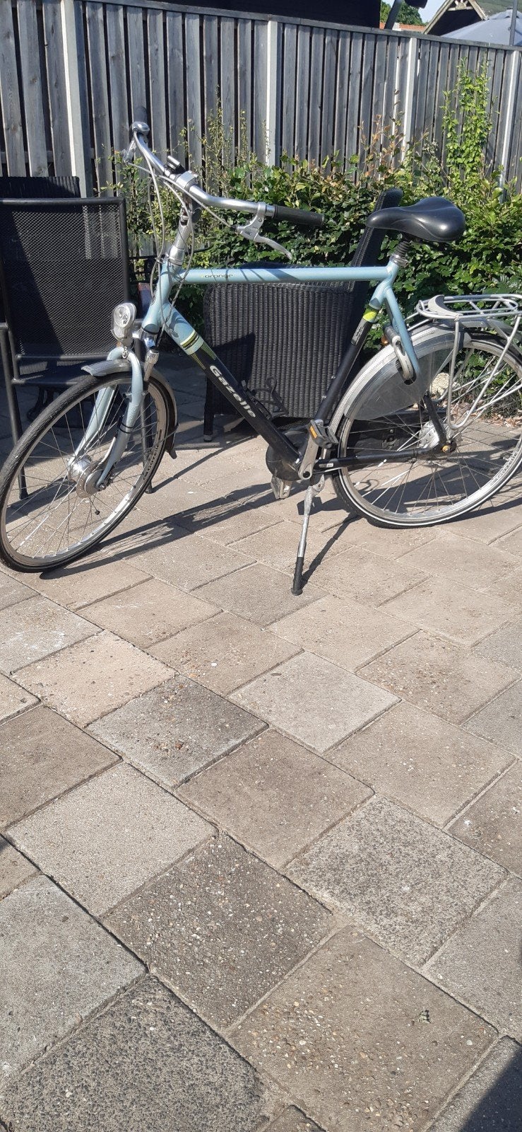 Gazelle Orange hoge herenfiets, Fietsen en Brommers, Fietsen | Heren | Herenfietsen, 65 cm of meer, Ophalen, Gebruikt, Gazelle