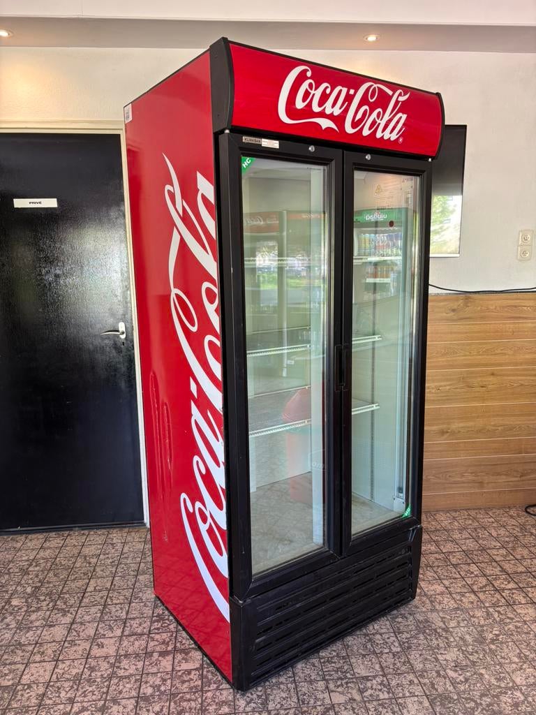 coca cola koelkast koeling, 200 liter of meer, 60 cm of meer, Zonder vriesvak, Gebruikt