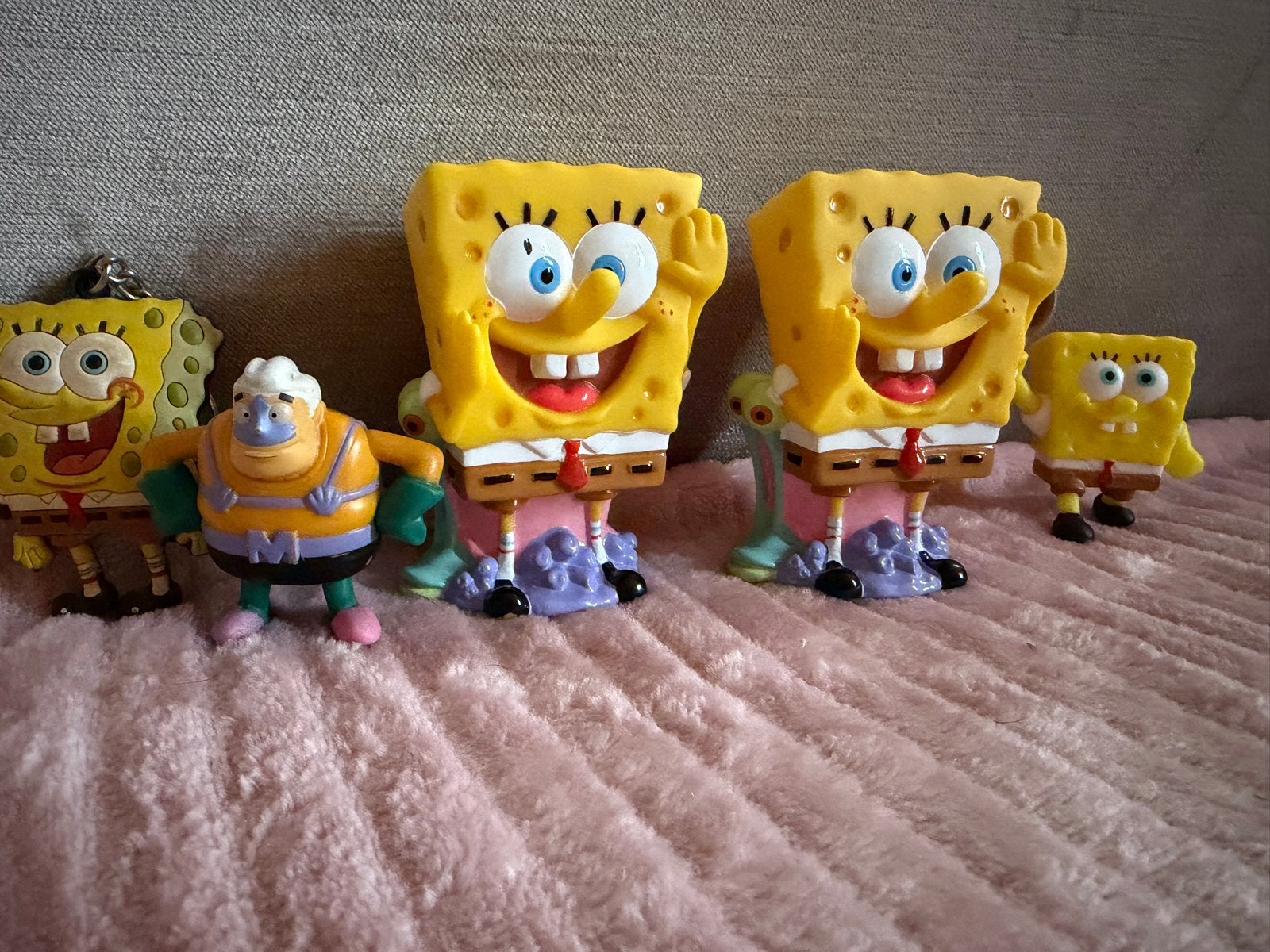 Spongebob en vrienden figuren set, Ophalen of Verzenden, Gebruikt