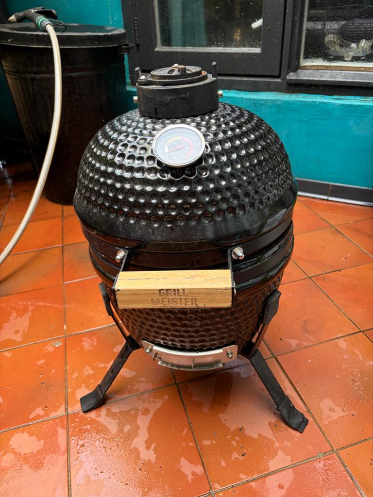 Grill Meister Kamado BBQ - Compact en Compleet, Ophalen, Gebruikt, Met accessoires