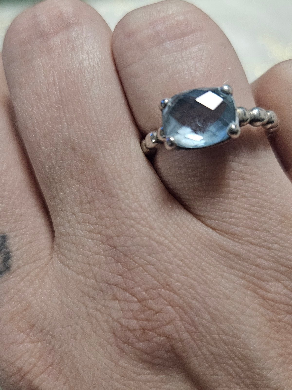 Pandora ring maat 56, Ophalen of Verzenden, 17 tot 18, Dame, Zilver