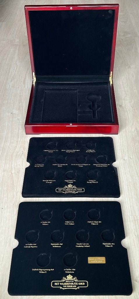 Het waardevolste goud van Nederland verzamel doos, Ophalen of Verzenden, Koningin Beatrix, Goud