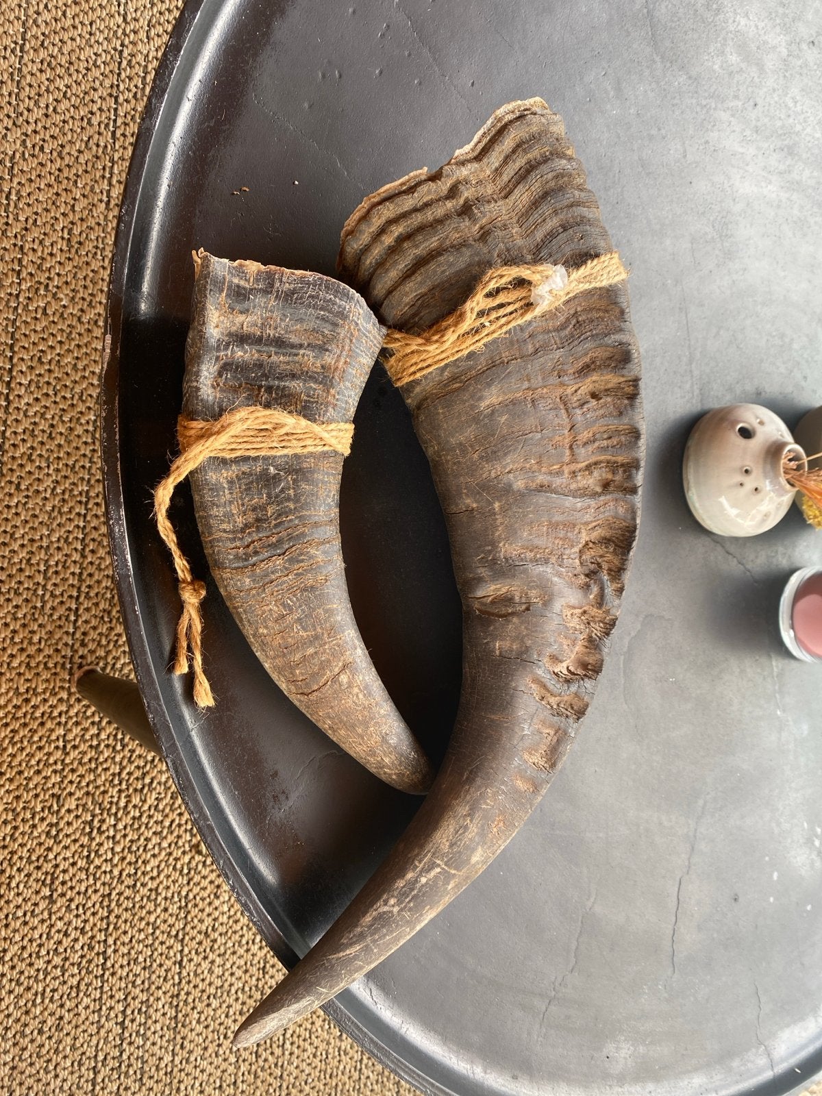 Decoratieve hoorns - Set van 2, Ophalen