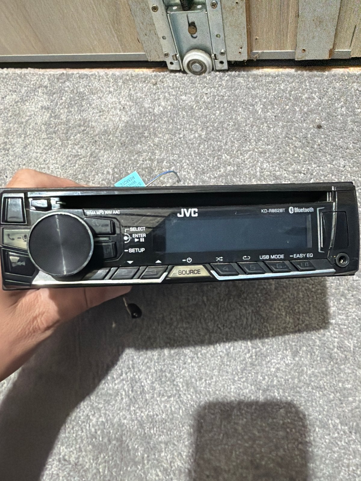 JVC KD-R962BT Autoradio met Bluetooth, Ophalen of Verzenden, Gebruikt