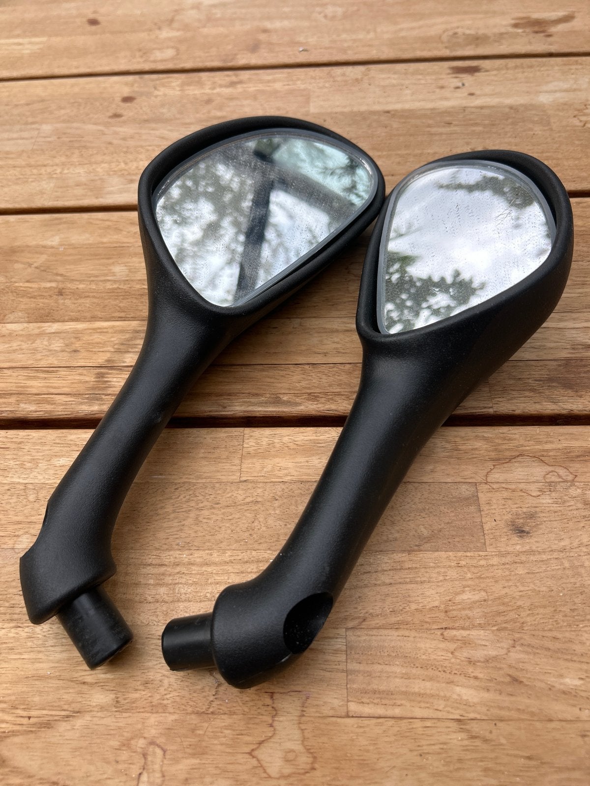 Linker en rechter spiegel voor Zipp scooter, Fietsen en Brommers, Ophalen of Verzenden, Gebruikt, Overige typen, Piaggio