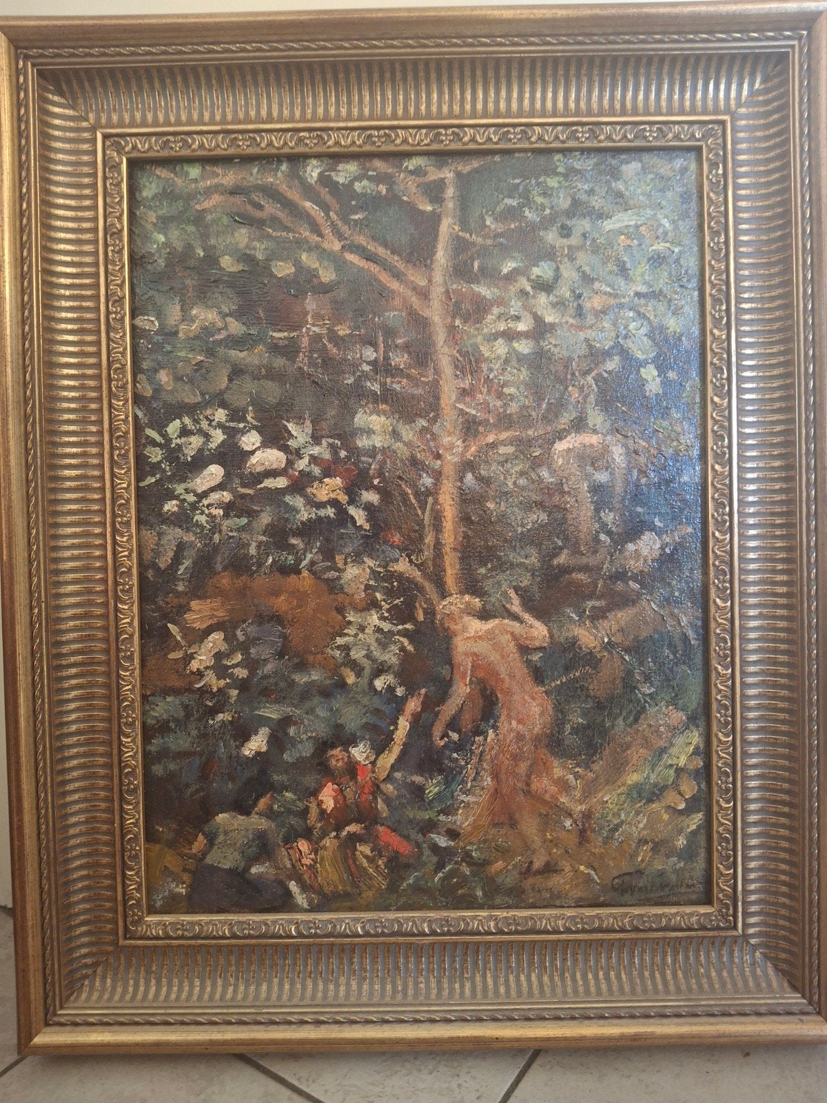 blaadsters in het bosGerard westerman n1880-1971, Ophalen of Verzenden
