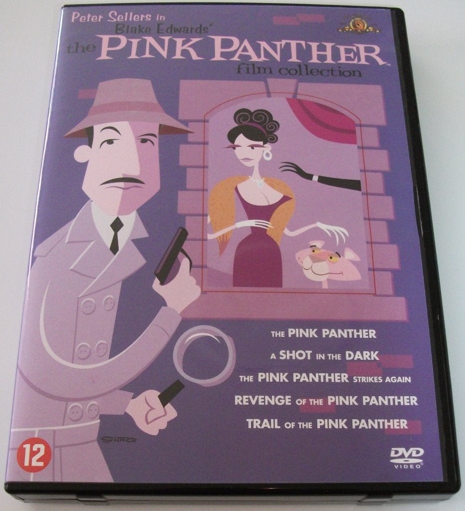 Film-Box *** PINK PANTHER FILM COLLECTION *** 5-Disc Boxset, Engels, Nederlands, Ophalen of Verzenden, Zo goed als nieuw