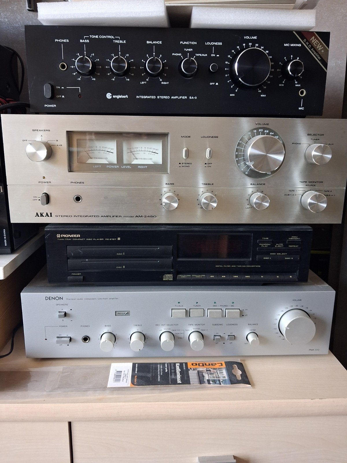Versterkers, Audio, Tv en Foto, Versterkers en Receivers, Ophalen of Verzenden, Pioneer