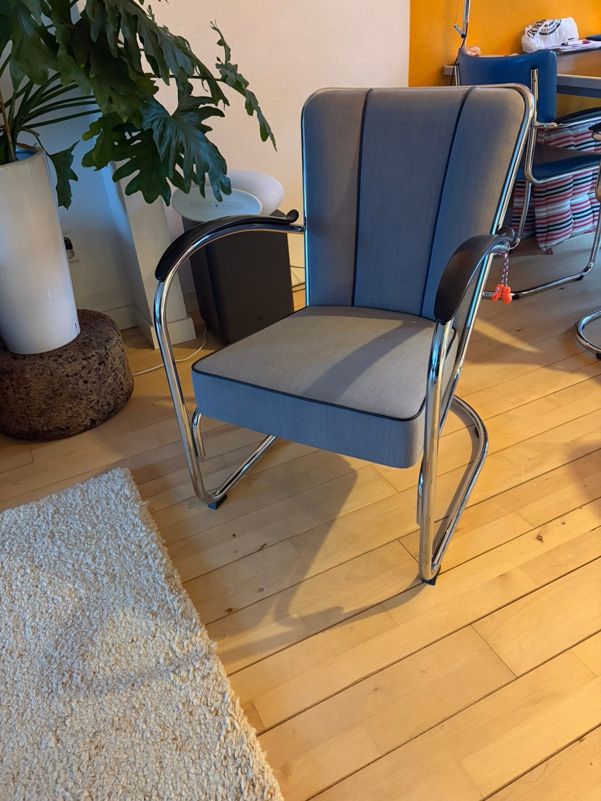 Gispen Dutch Originals fauteuil type 412 S, Ophalen of Verzenden, Zo goed als nieuw, Grijs, Eén