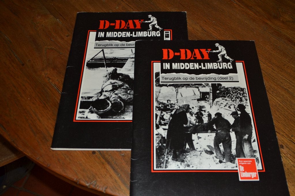 D-Day in Midden Limburg - uitgave De Limburger 2 boeken, Ophalen of Verzenden, 20e eeuw of later, Gelezen