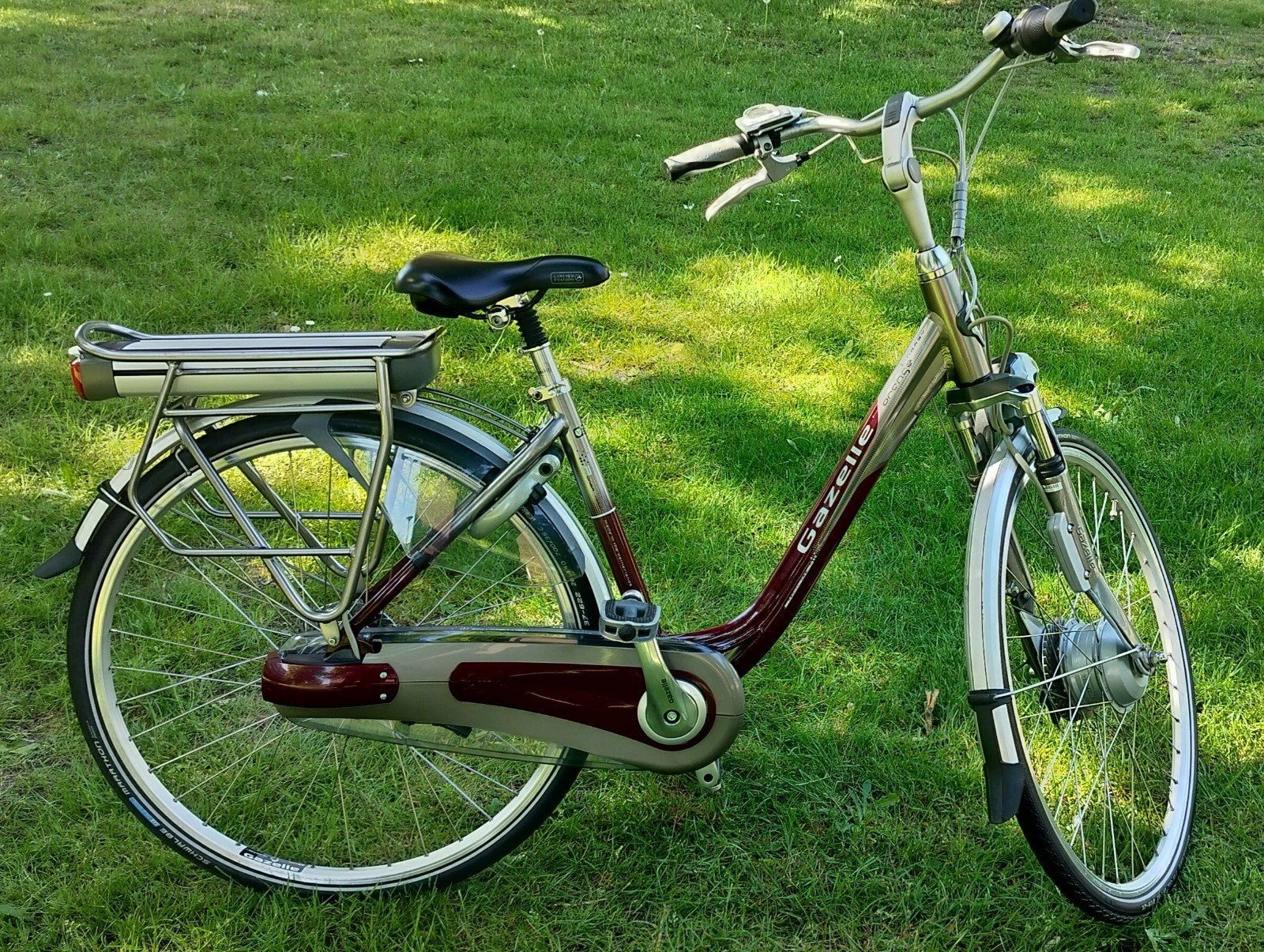 Gazelle Orange Elektrische Damesfiets, Ophalen of Verzenden, Zo goed als nieuw, Gazelle