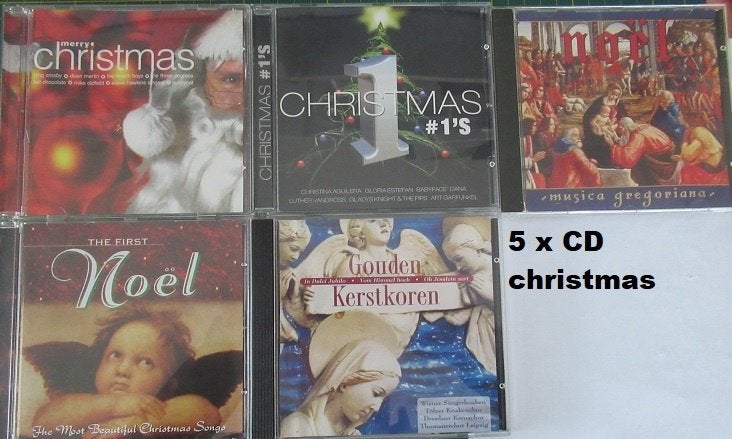 5 stuks bijzondere kerst CD's, Ophalen of Verzenden, Zo goed als nieuw