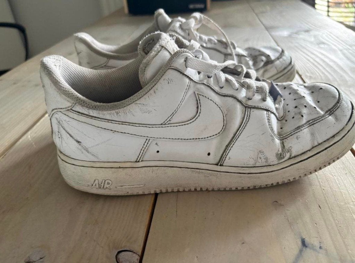 Nike Air Force 1 Maat 44,5, Ophalen, Zo goed als nieuw, Wit