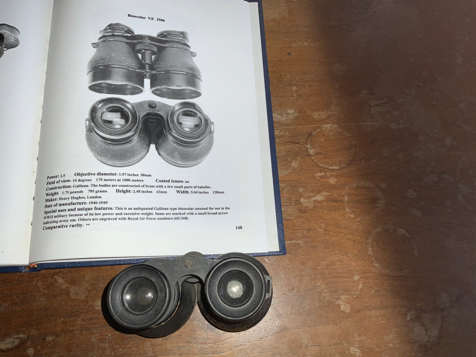 Engelse Militaire Verrekijker WO II Optisch perfect., Ophalen of Verzenden, Engeland
