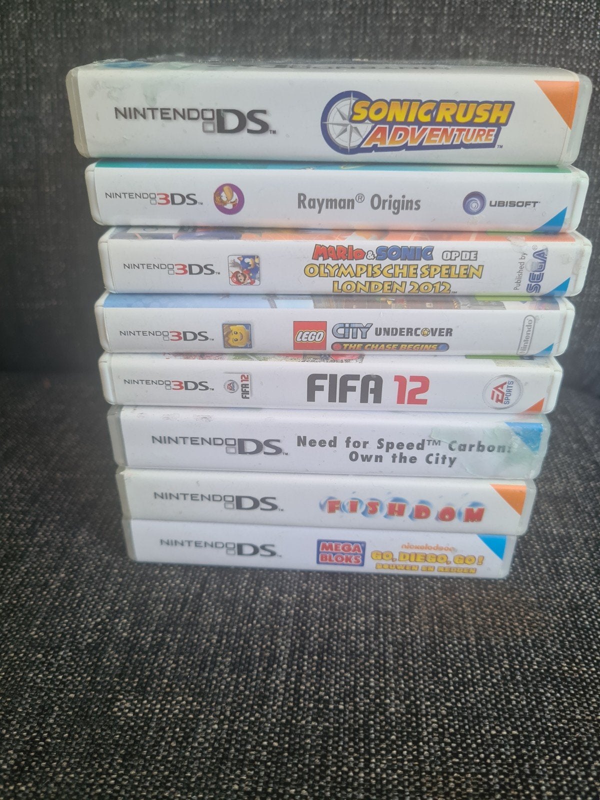 Nintendo DS & 3DS Spellen Bundel (8 stuks), 1 speler, Ophalen of Verzenden, Gebruikt, Vanaf 3 jaar