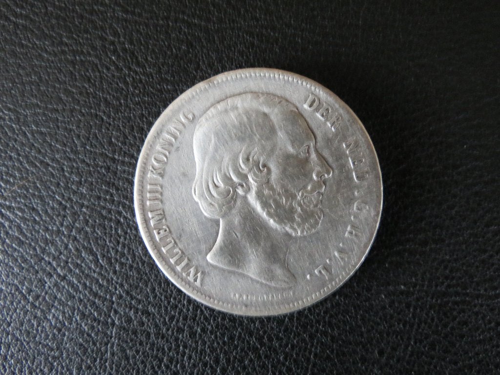 Willem 111 rijksdaalder 1867, Ophalen, Koning Willem III, Zilver, Losse munt