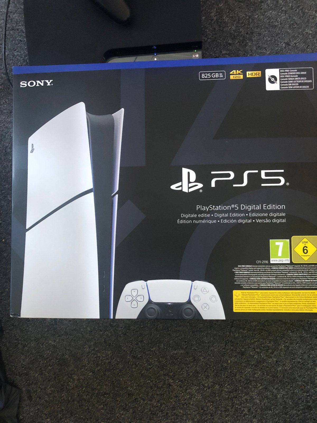 Ps5 Nieuw in doos, Spelcomputers en Games, Spelcomputers | Sony PlayStation 5, Ophalen of Verzenden, Zo goed als nieuw