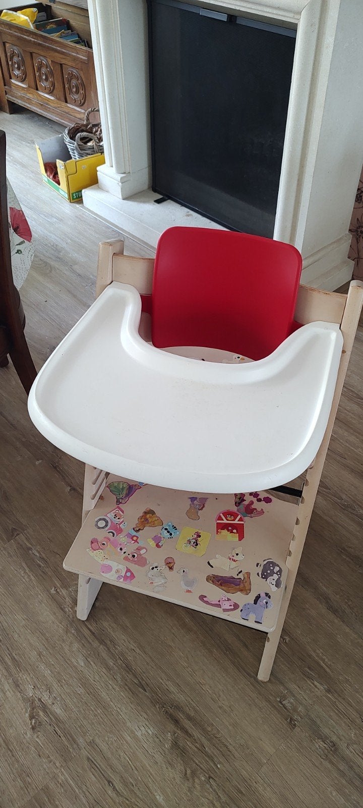 Complete originele Stokke Tripp Trapp accessoireset., Kinderen en Baby's, Kinderstoelen, Ophalen of Verzenden, Gebruikt