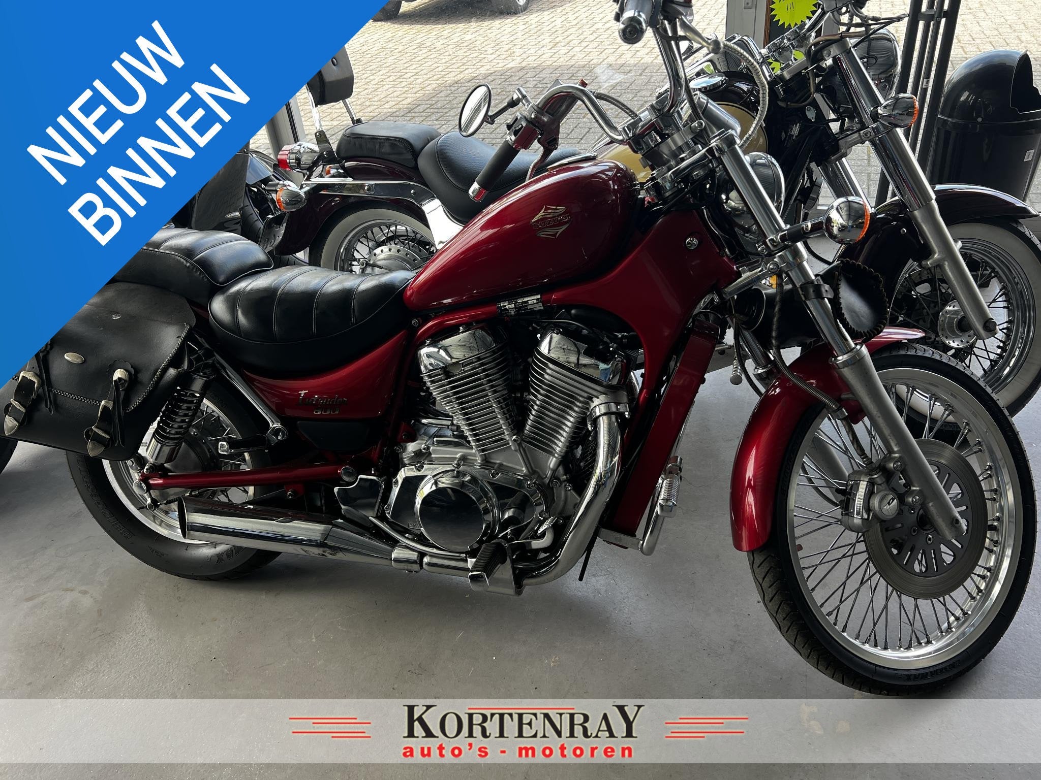Suzuki VS 800 Intruder (GL) Nieuwstaat!,hoe kan het een klas, 805 cc, Chopper, Bedrijf, Meer dan 35 kW
