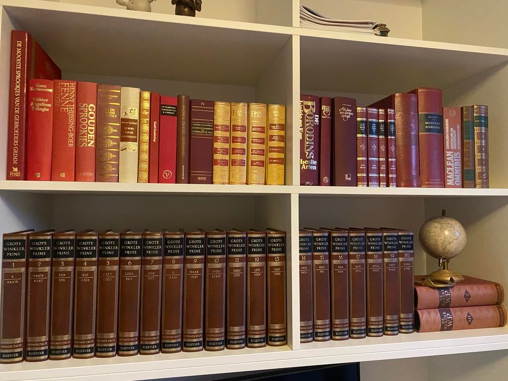 Collectie Antieke Boeken - Diverse Titels en Auteurs, Antiek en Kunst, Antiek | Boeken en Bijbels, Ophalen of Verzenden