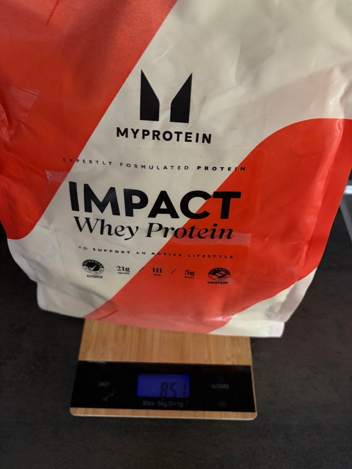 My Protein whey protein, Ophalen of Verzenden, Zo goed als nieuw, Bakstenen
