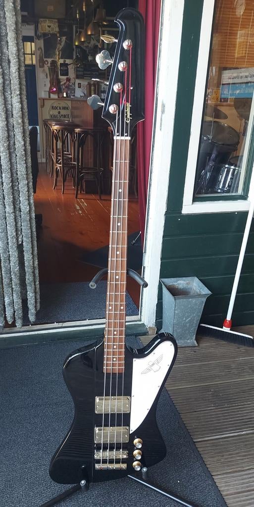 Epiphone Thunderbird pro 60's       hals loopt door de body, Muziek en Instrumenten, Ophalen of Verzenden, Zo goed als nieuw, Elektrisch