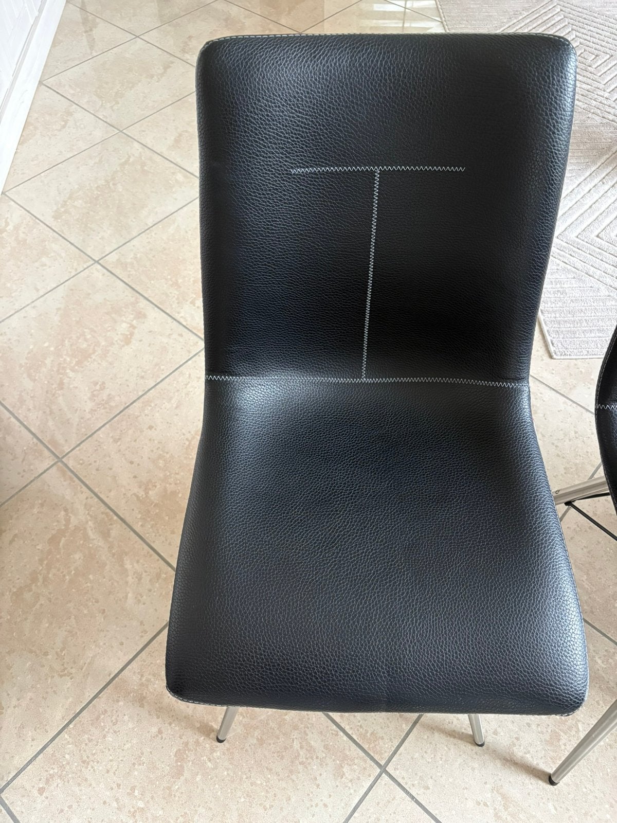 Stoelen, Huis en Inrichting, Stoelen, Ophalen, Gebruikt, Zwart, Vijf, Zes of meer stoelen