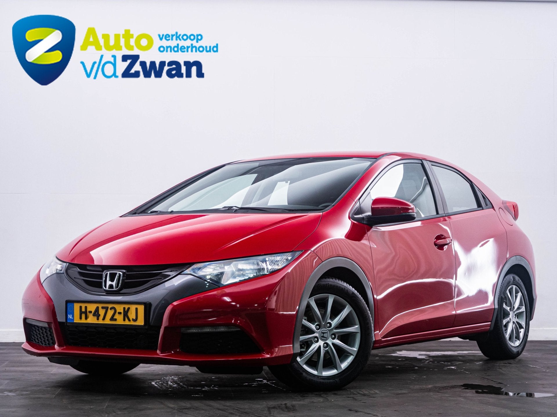 Honda Civic 1.4 Comfort Trekhaak|Clima|6-bak|ECO|LED, Auto's, Voorwielaandrijving, Euro 5, Stof, Gebruikt