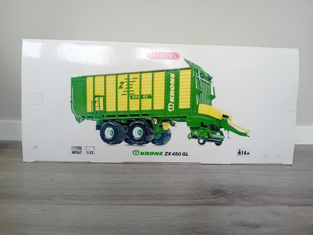 Krone opraapwagen zx 450 gl wiking, Ophalen of Verzenden, Zo goed als nieuw, Tractor of Landbouw, Overige merken