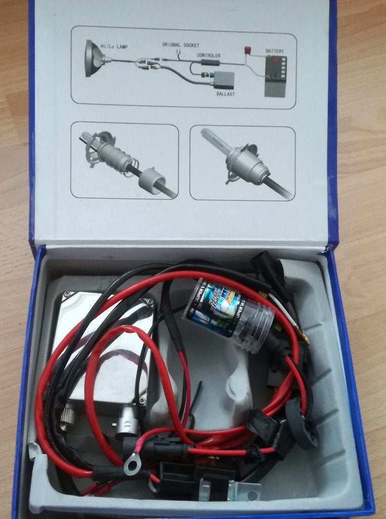 HID Xenon Motorfiets H7 kit universeel, Ophalen of Verzenden, Nieuw