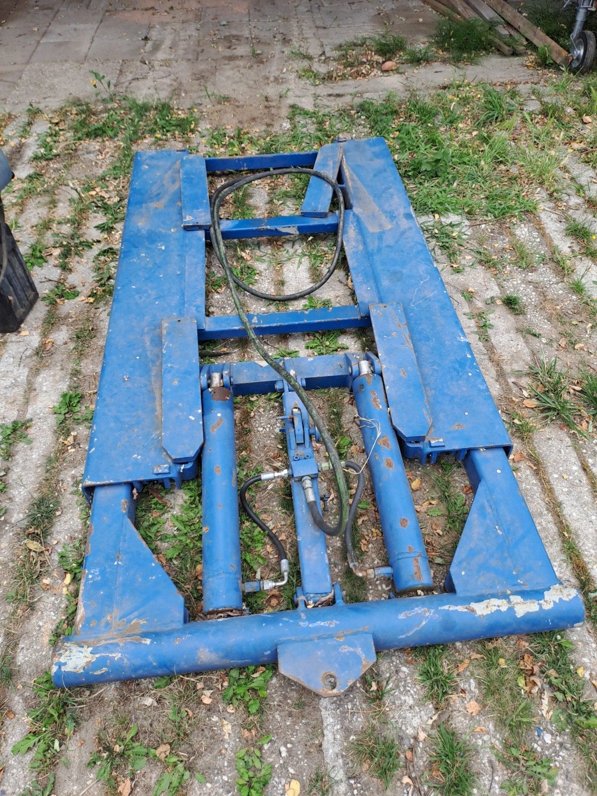 Te koop poetsbrug/carrosseriebrug, Auto diversen, Krikken, Ophalen, Gebruikt, Hydraulisch, Garagekrik