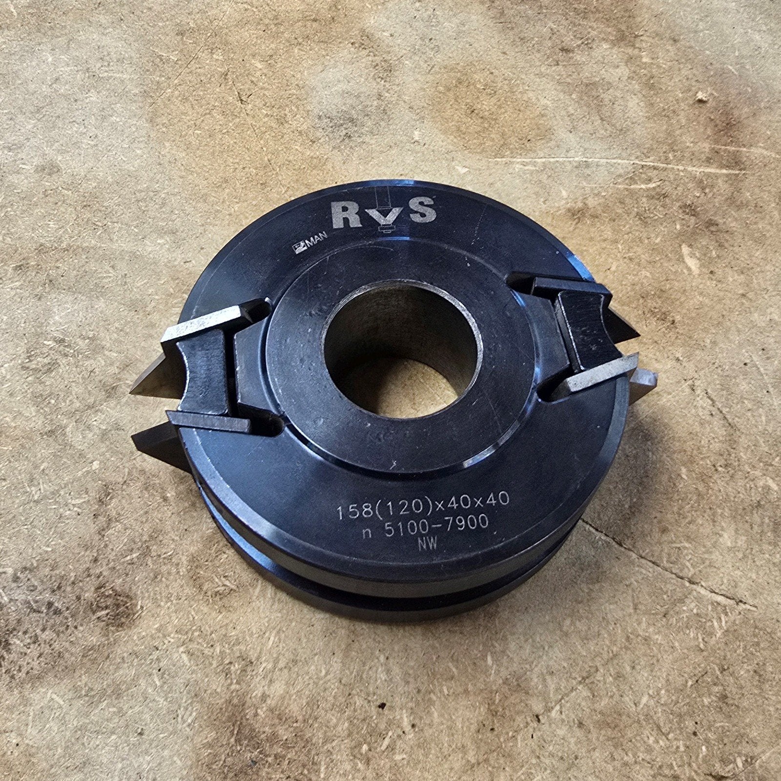 rvs Universele profiel freeskop asgat 40 mm, Ophalen of Verzenden, Nieuw, Elektrisch, Bovenfrees