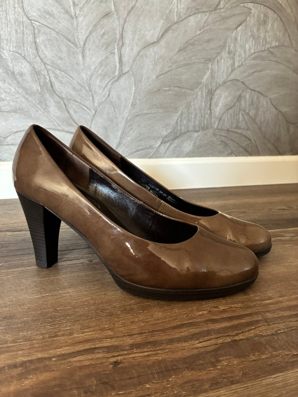 Stijlvolle pumps van merk Gabor 7(40), Pumps, Bruin, Verzenden, Zo goed als nieuw