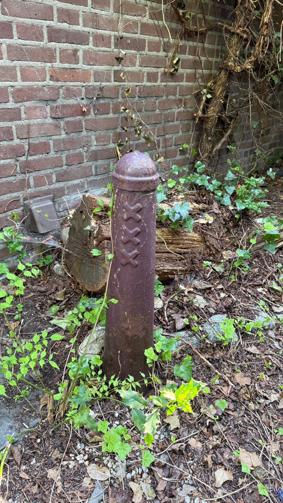 Amsterdams paaltje - Authentiek straatmeubilair, Ophalen