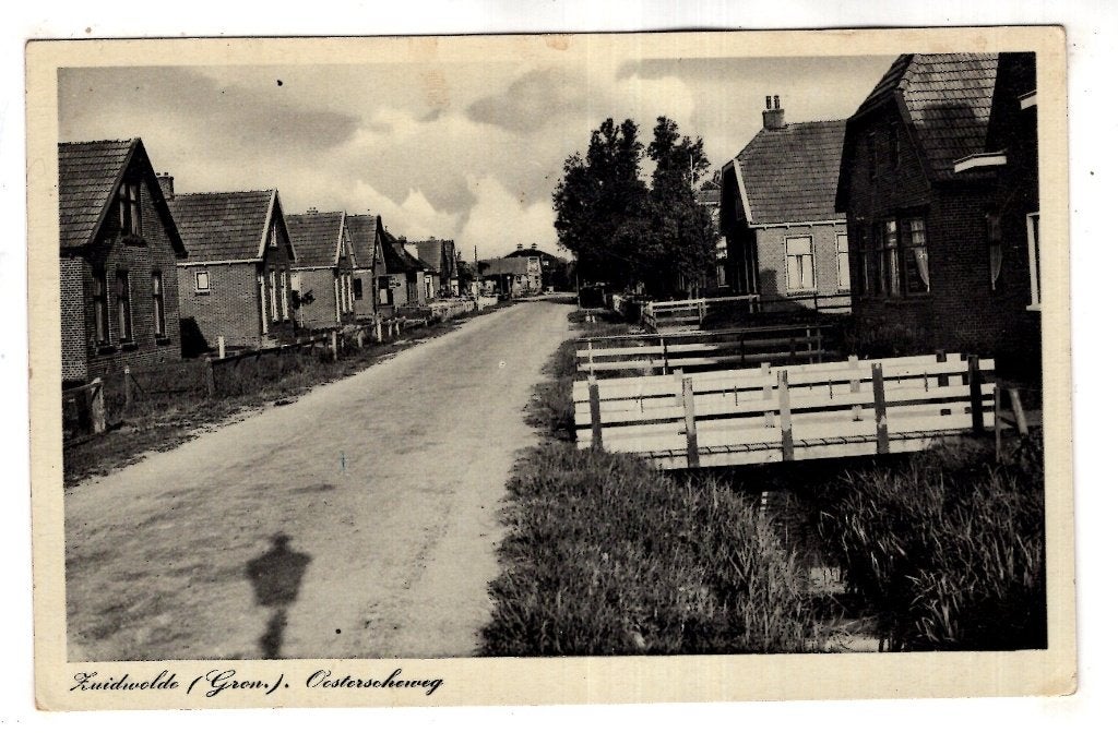 Zuidwolde Groningen  Oosterscheweg, Verzenden, 1920 tot 1940, Ongelopen, Groningen