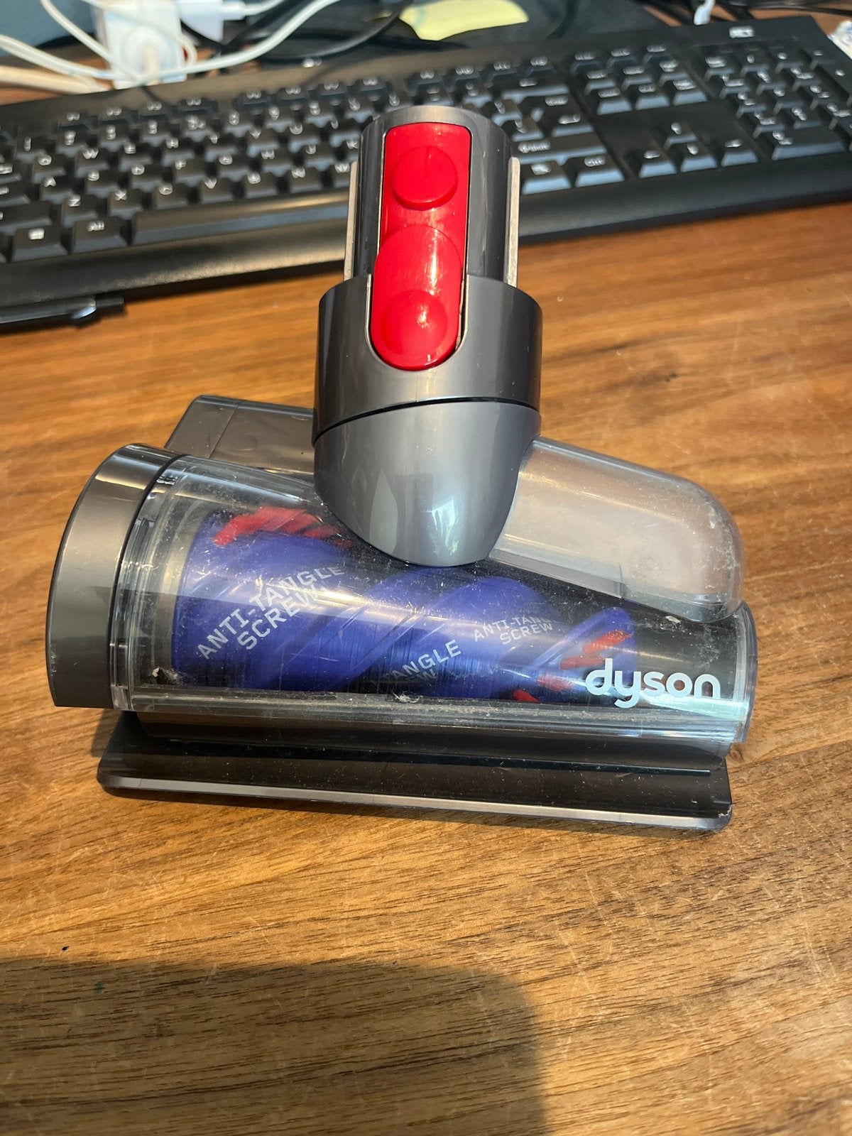 Dyson Klittenborstel / Anti-Tangle Schroefborstel, Ophalen of Verzenden, Zo goed als nieuw, Geschikt voor huisdieren, Dyson