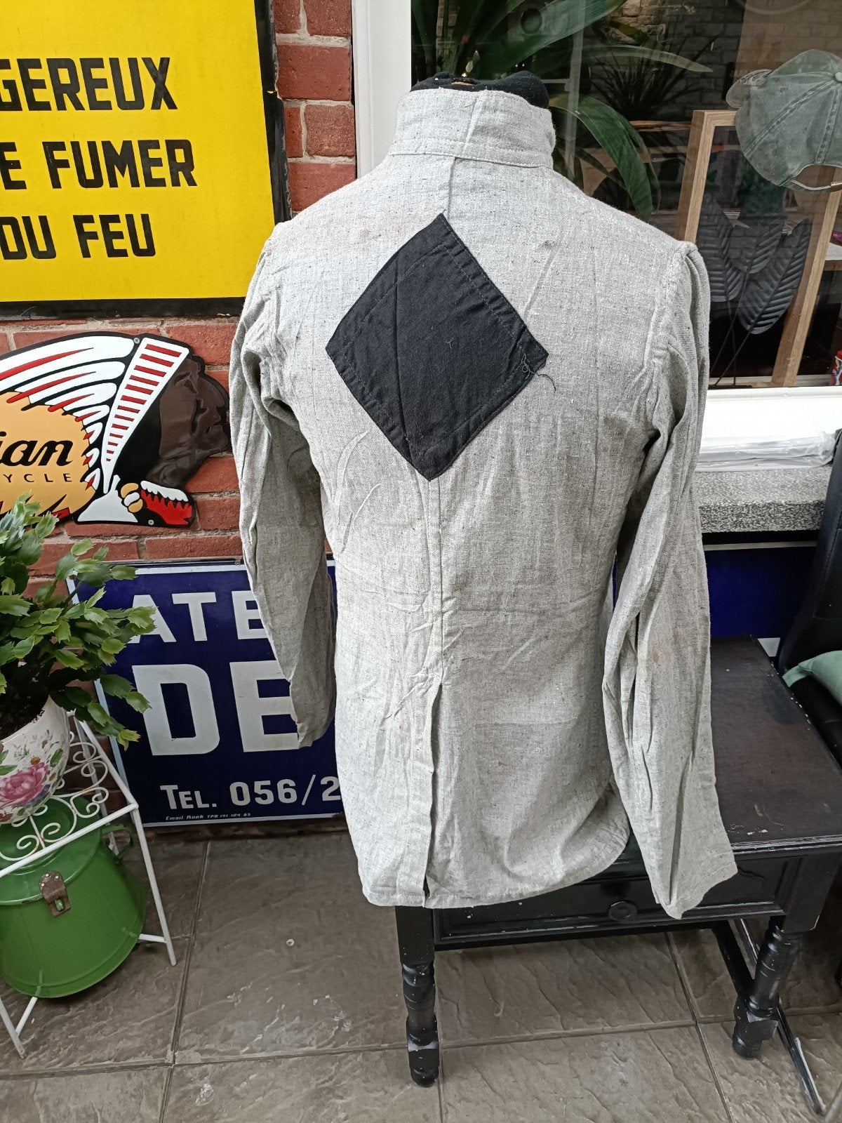 Pow / jasje werd gedragen door krijgs gevangen, Ophalen of Verzenden, Landmacht, Engeland, Kleding of Schoenen