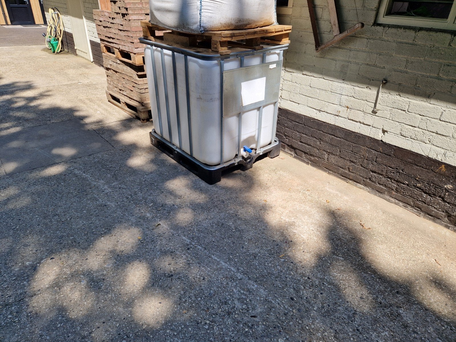 IBC container 1000 liter, Ophalen, Gebruikt, 100 cm of meer, 60 cm of meer