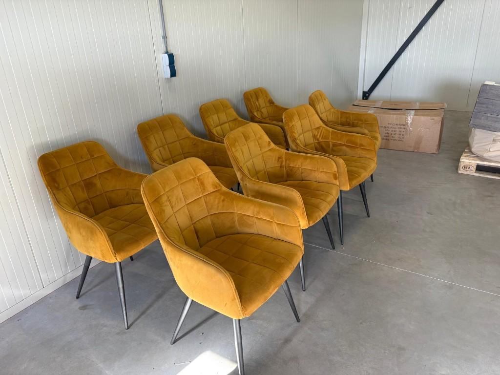 8 keurige stoelen, Ophalen, Overige kleuren, Zo goed als nieuw, Stof